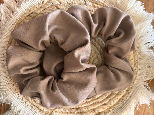 XL Scrunchie - Beige/Taupe