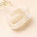 Ivory Pearl Haarklammer in cremigem Perlglanz-Acetat