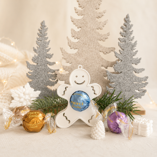 Weihnachts-Lebkuchenmann merci Lovelies Holzfigur