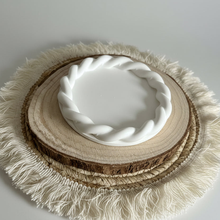 Tablett „Twist“ – Rundes Dekotablett