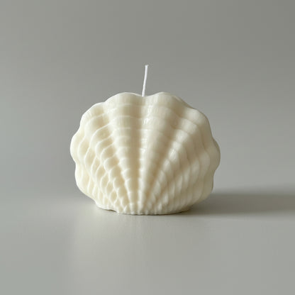 Muschel Kerze – Moderne Designkerze | Scandi & Boho Deko