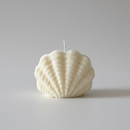 Muschel Kerze – Moderne Designkerze | Scandi & Boho Deko