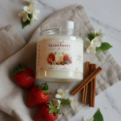 Sweet Strawberry Duftkerze