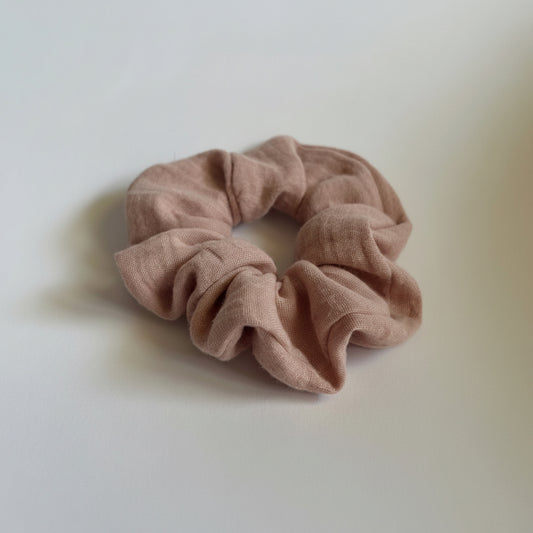 Musselin Scrunchie - Rosa
